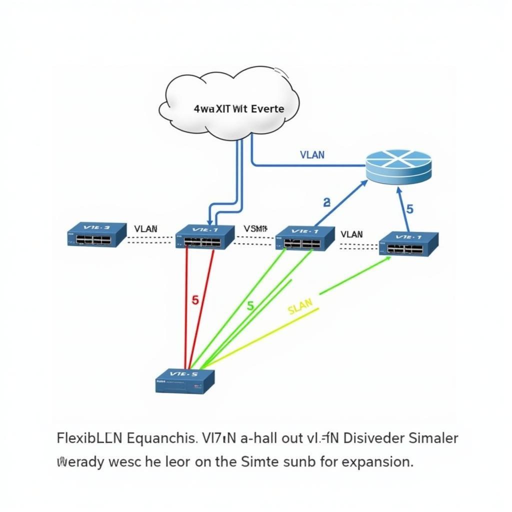 Tính linh hoạt của việc sử dụng 2 Switch 24 port