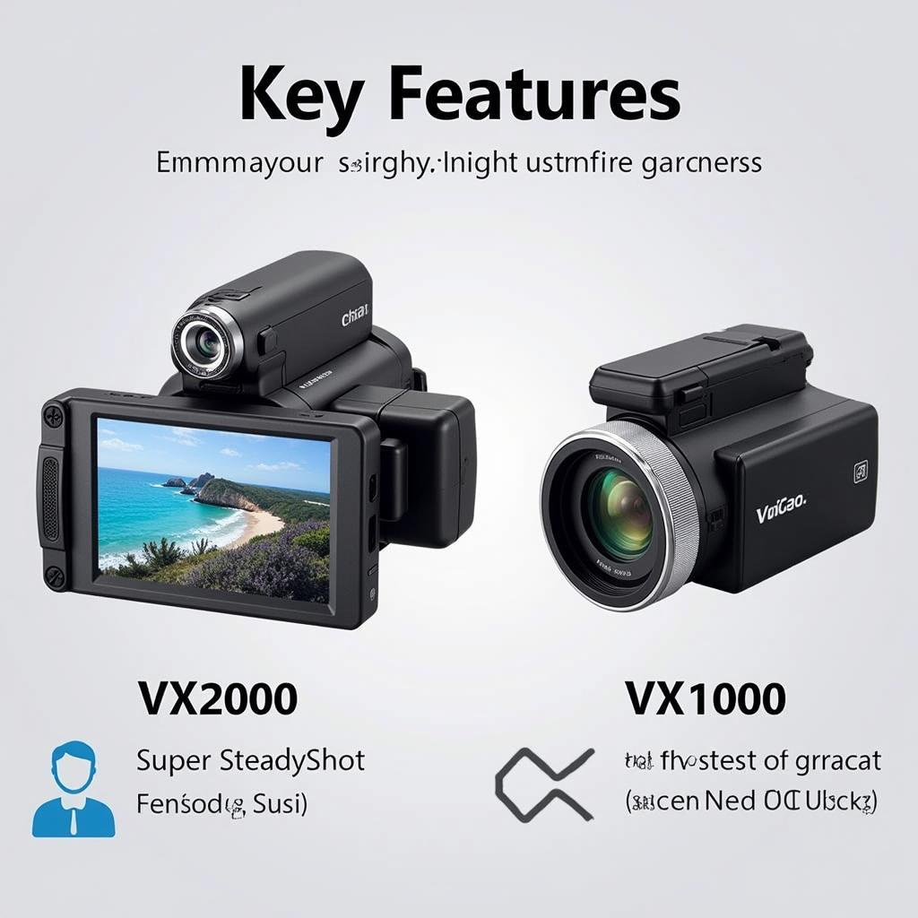 Tính năng của VX1000 và VX2000