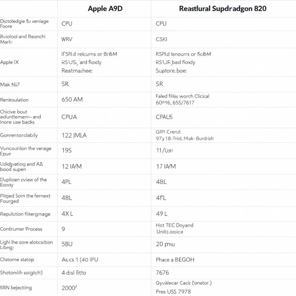 Tổng quan Apple A9 và Snapdragon 820