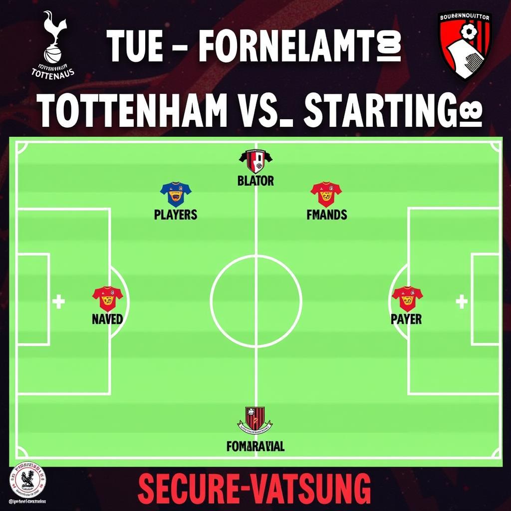 Đội hình ra sân dự kiến của Tottenham vs Bournemouth