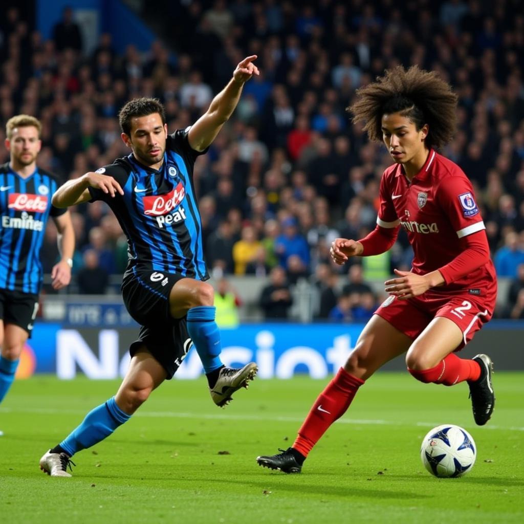 Trận đấu Napoli vs Eintracht Frankfurt tại Champions League