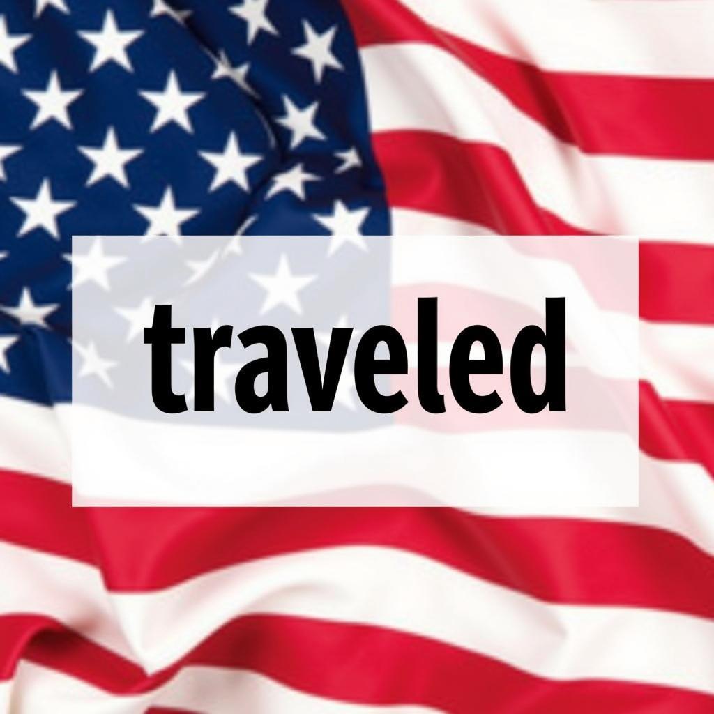 American English Spelling of Traveled