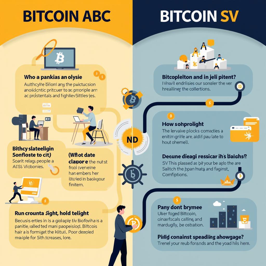 Triết lý phát triển của Bitcoin ABC và Bitcoin SV