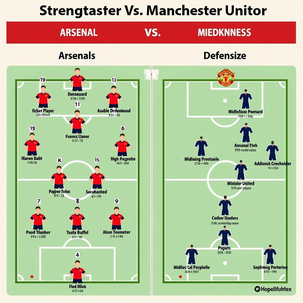 Phân tích sức mạnh Arsenal vs MU