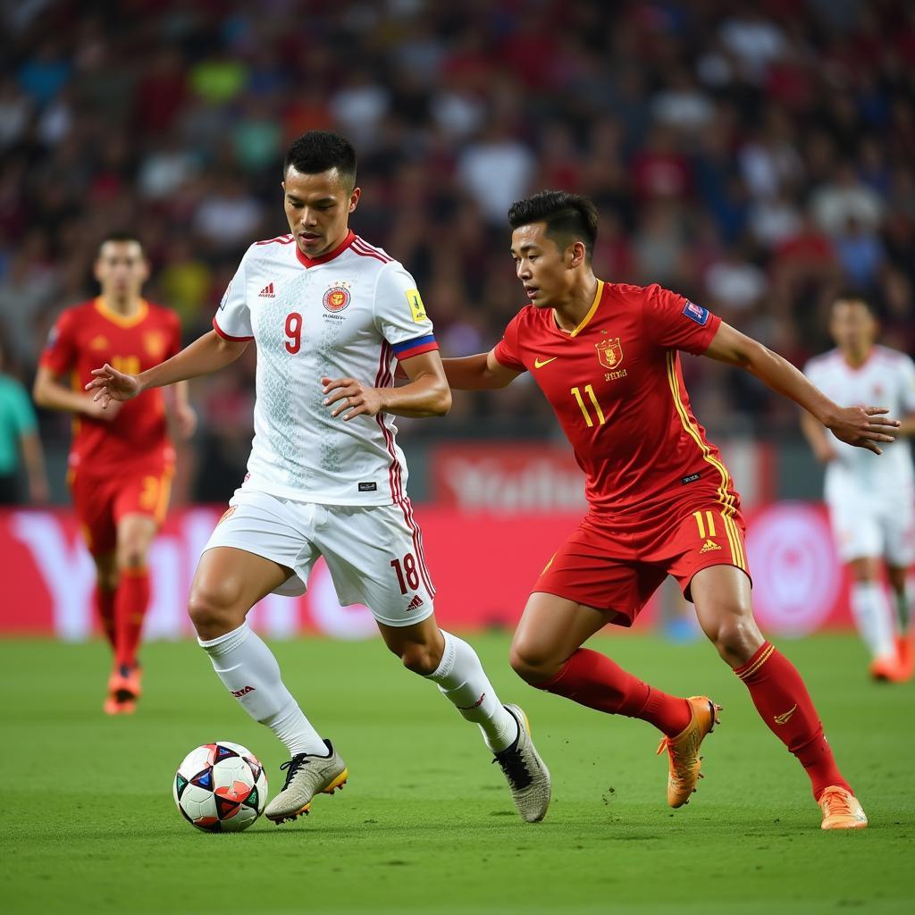 Trung Quốc Phản Công Iran tại Asian Cup 2019