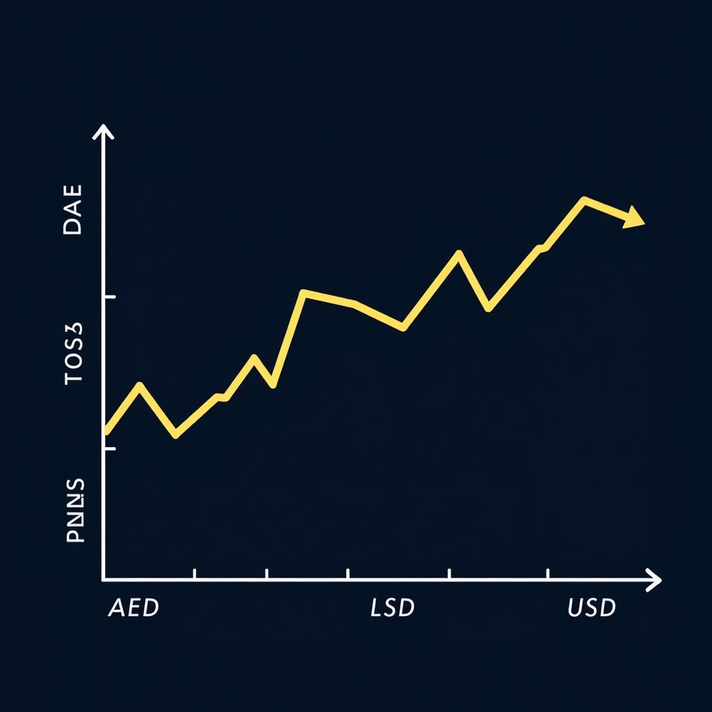 Biểu đồ tỷ giá AED vs Dollar