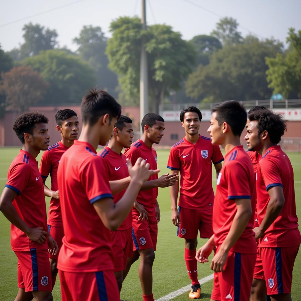 U17 Nepal sẵn sàng cho vòng loại U17 châu Á