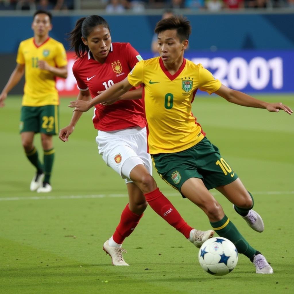 Tình huống trận đấu U20 Việt Nam vs Australia