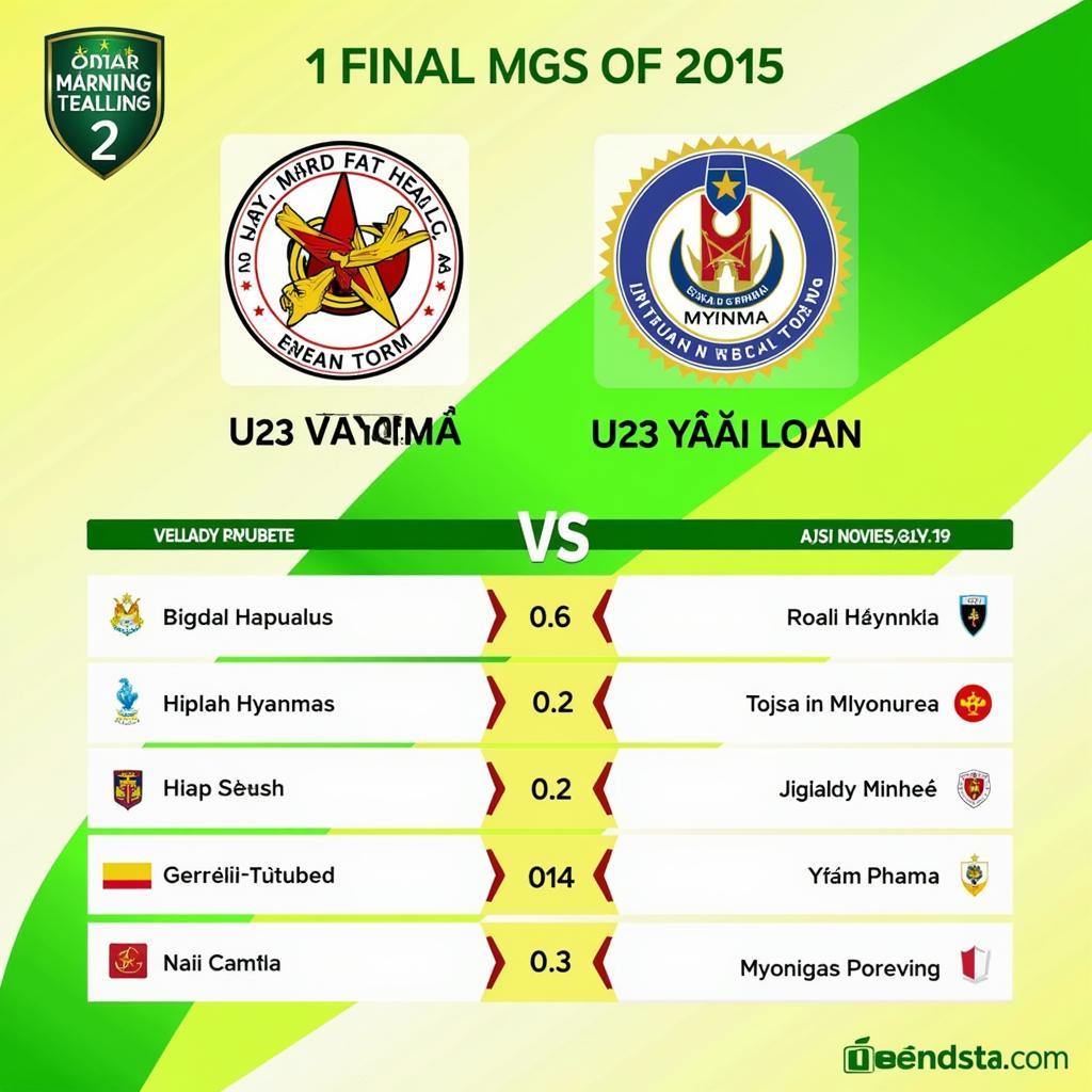 U23 Myanmar vs U23 Đài Loan: Kết Quả Trận Đấu