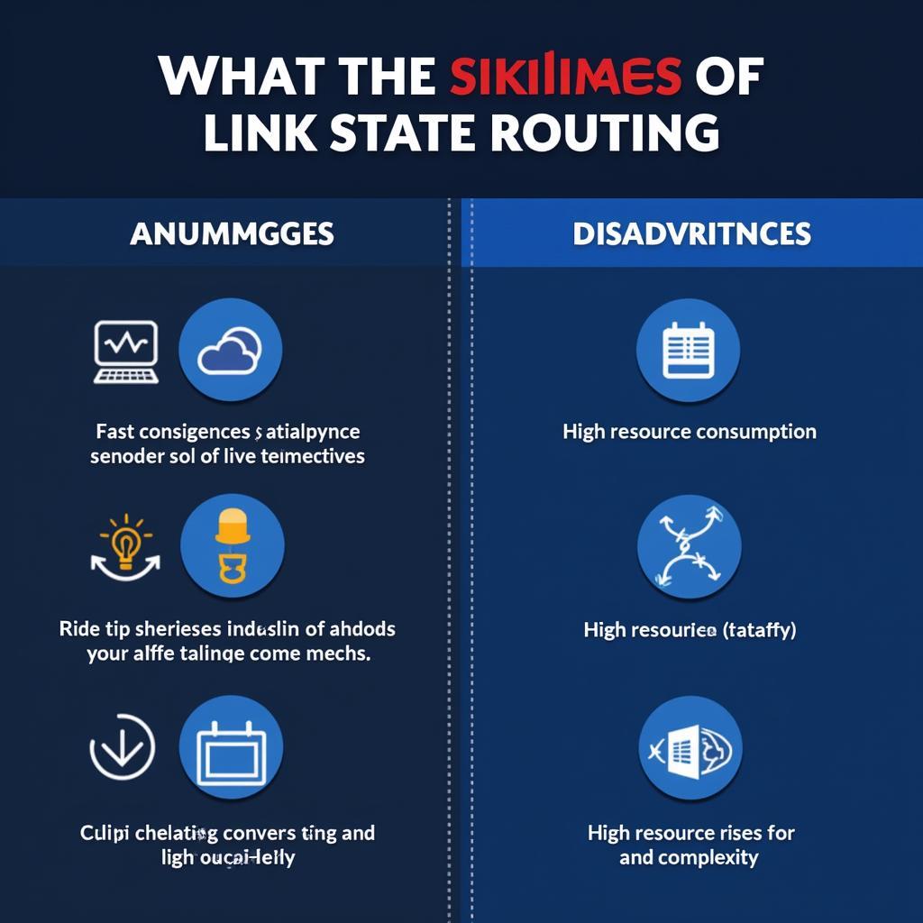 Ưu Nhược Điểm của Link State Routing