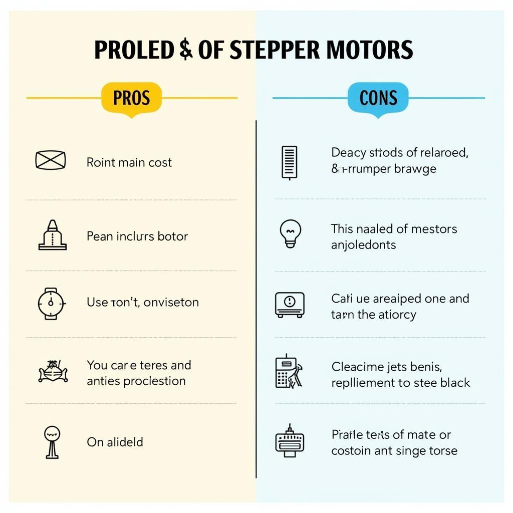 Ưu Nhược điểm của Stepper Motor