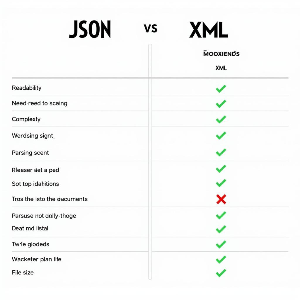 Ưu và nhược điểm của JSON và XML