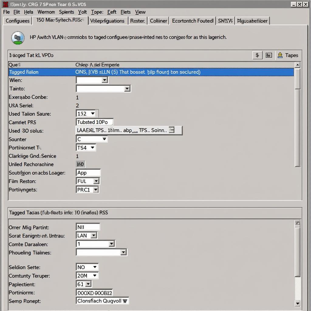 Ví dụ cấu hình HP VLAN Tagged và Untagged