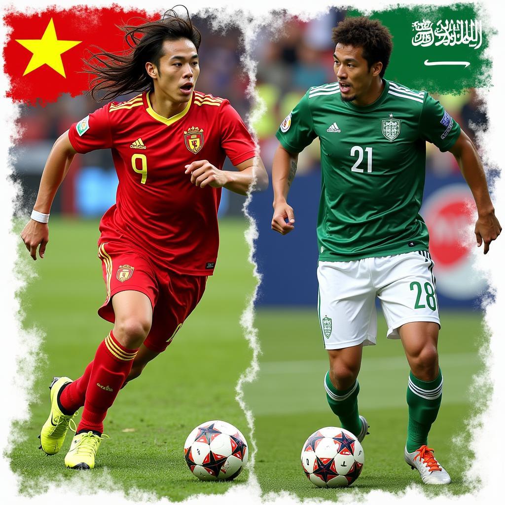 Khoảnh khắc kinh điển Việt Nam vs Saudi Arabia