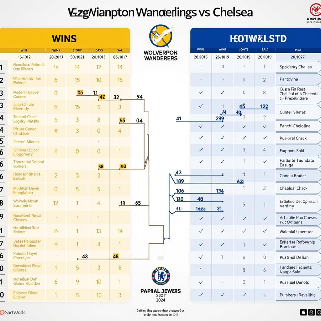 Lịch sử đối đầu giữa Wolverhampton Wanderers và Chelsea