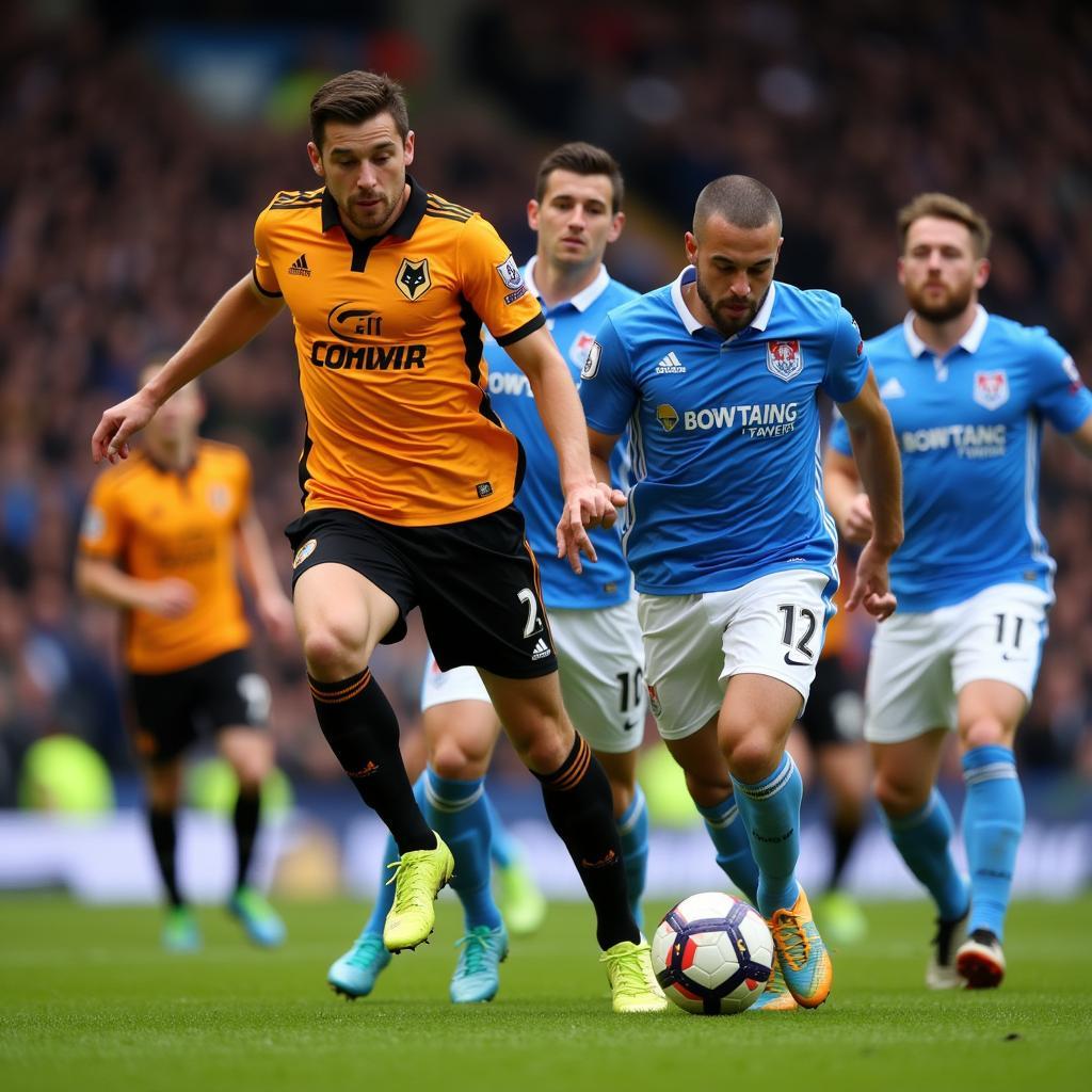 Wolves và Coventry đối đầu nảy lửa