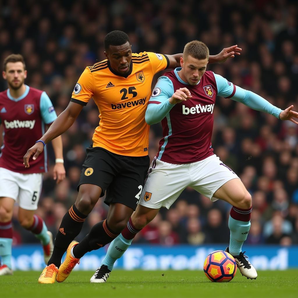 Wolves vs West Ham: Đối đầu kịch tính tại Premier League