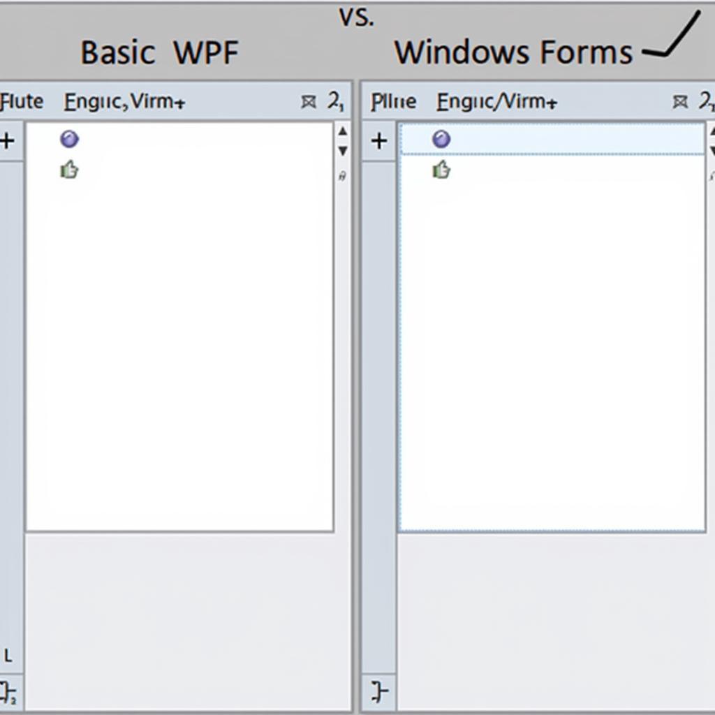 So sánh giao diện đơn giản giữa WPF và Windows Forms