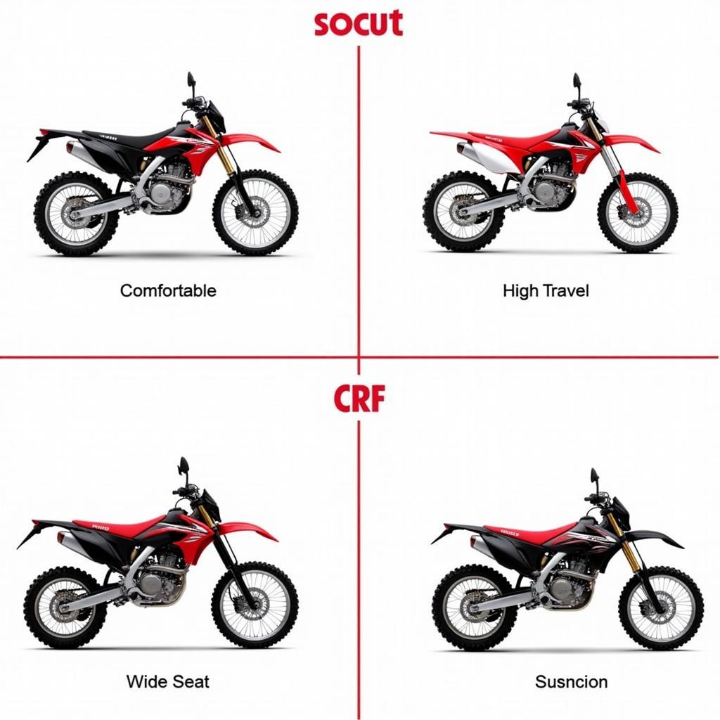 So sánh thiết kế XR và CRF