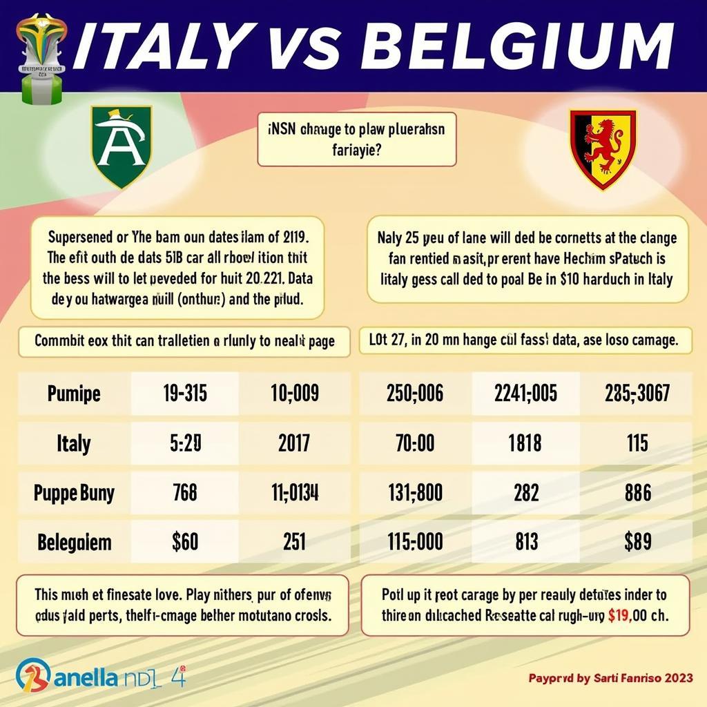 Dự đoán kết quả trận đấu Ý vs Bỉ