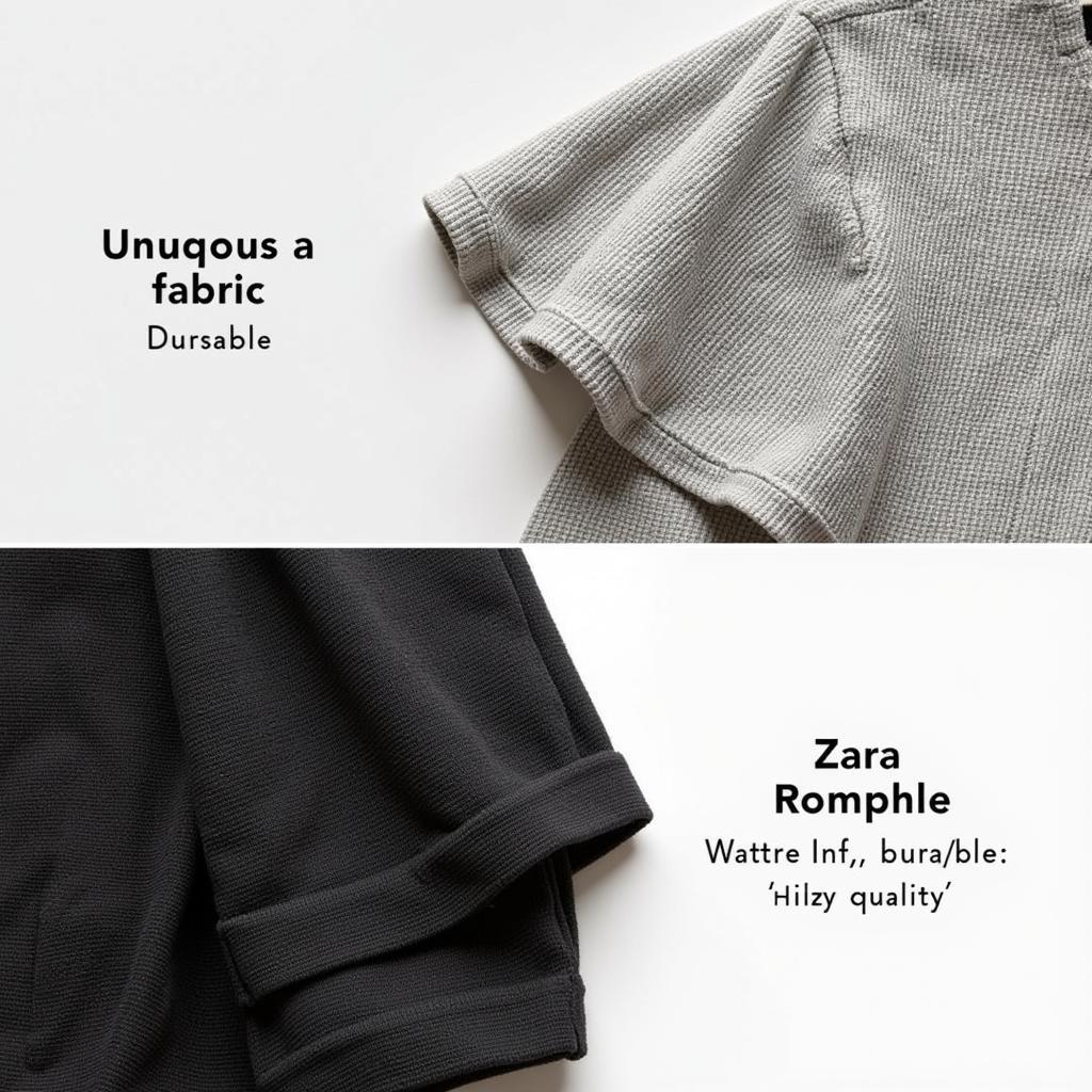 So sánh chất liệu và độ bền giữa Zara và Uniqlo