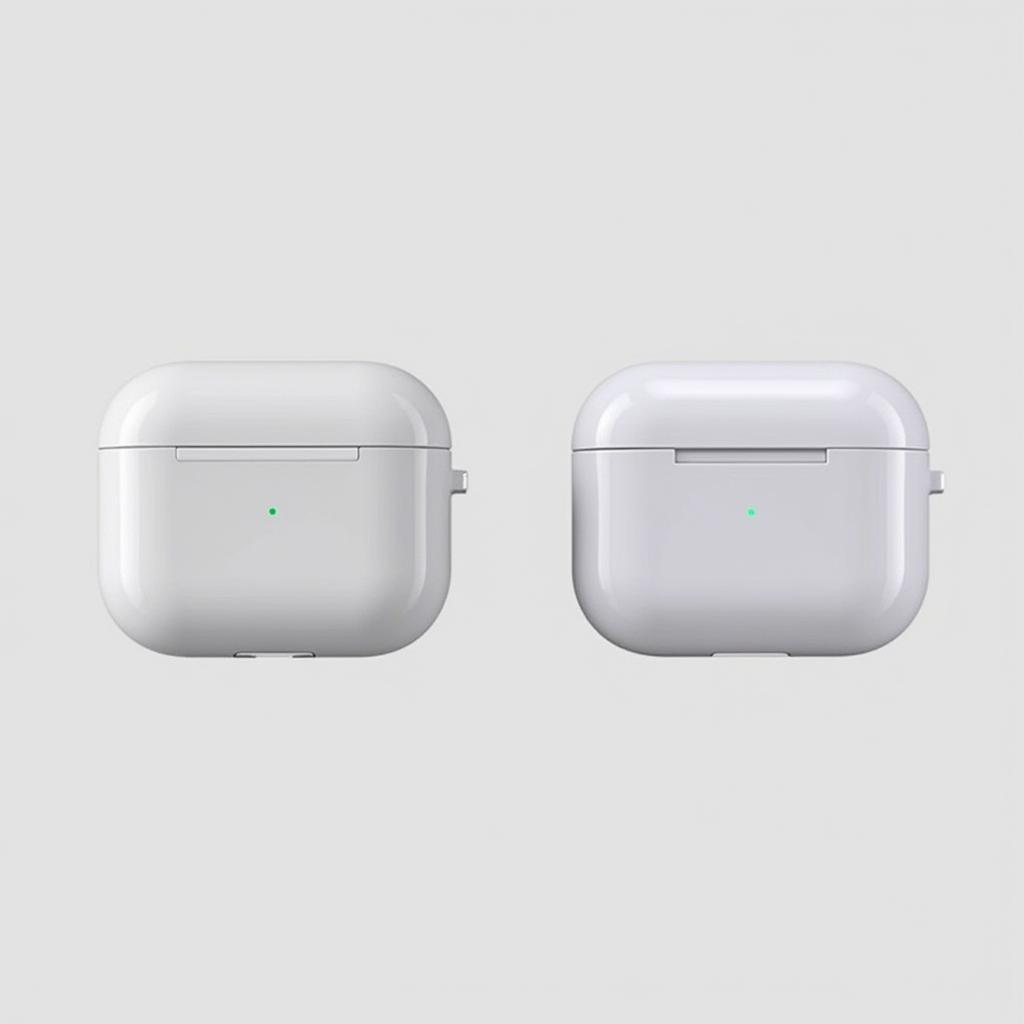 So sánh hộp sạc AirPods 1 và 2