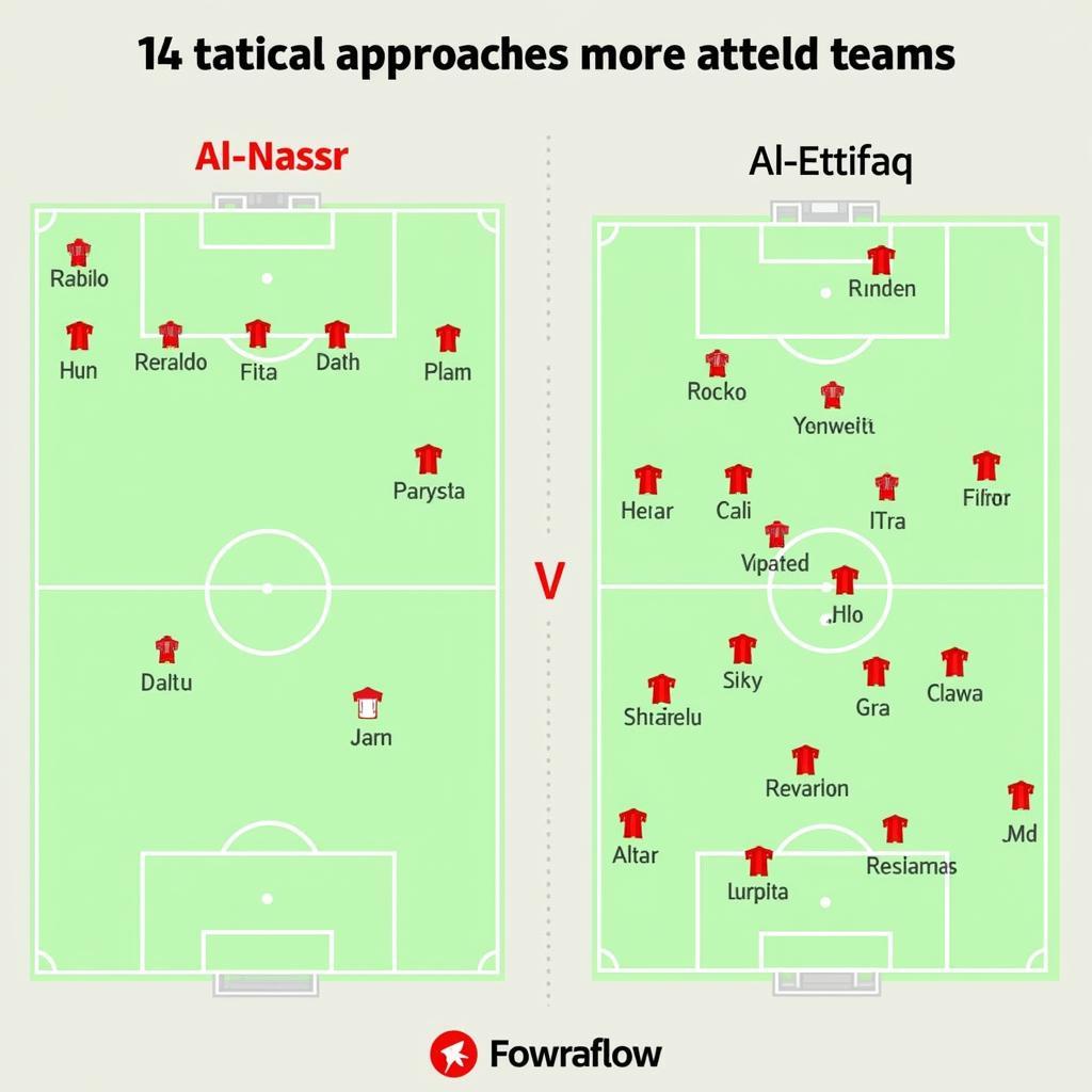 Chiến thuật của Al Nassr và Al Ettifaq