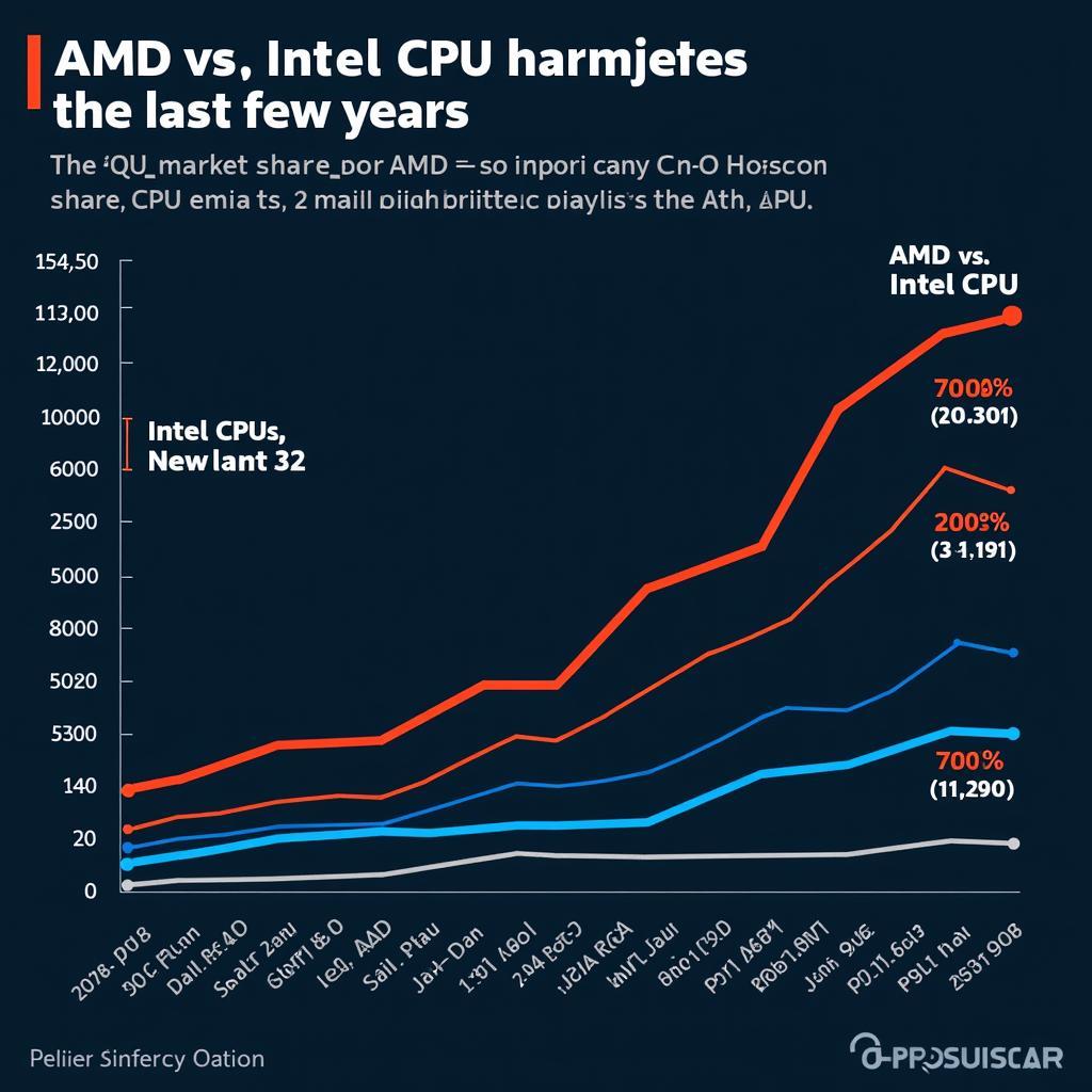 AMD vs Intel Thị Phần CPU