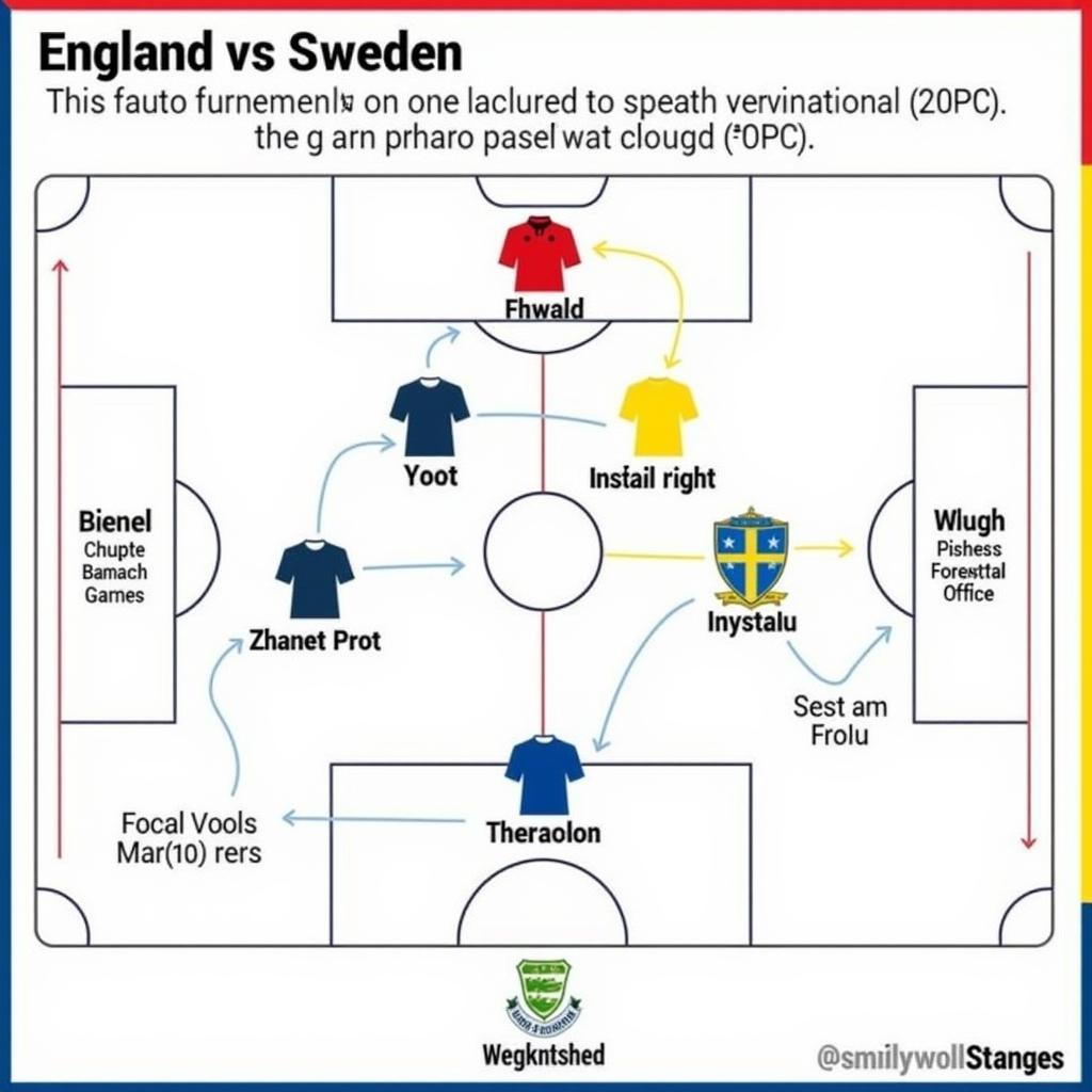 Phân tích chiến thuật Anh vs Thụy Điển
