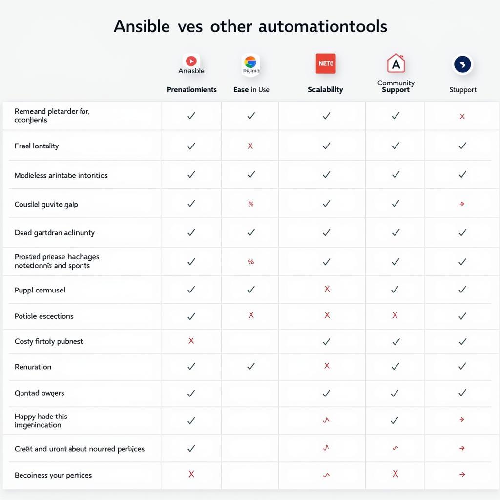 So sánh Ansible với các công cụ tự động hóa khác