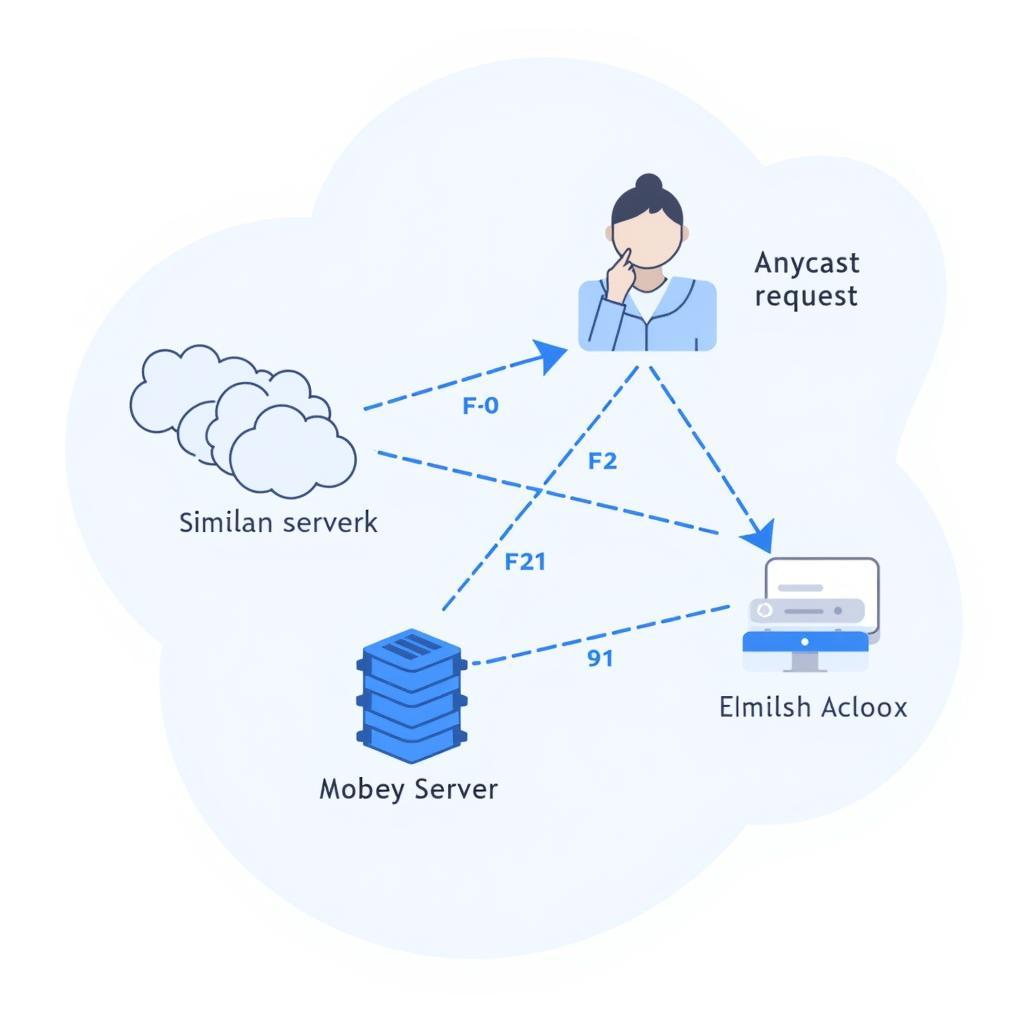 Mô hình hoạt động của Anycast