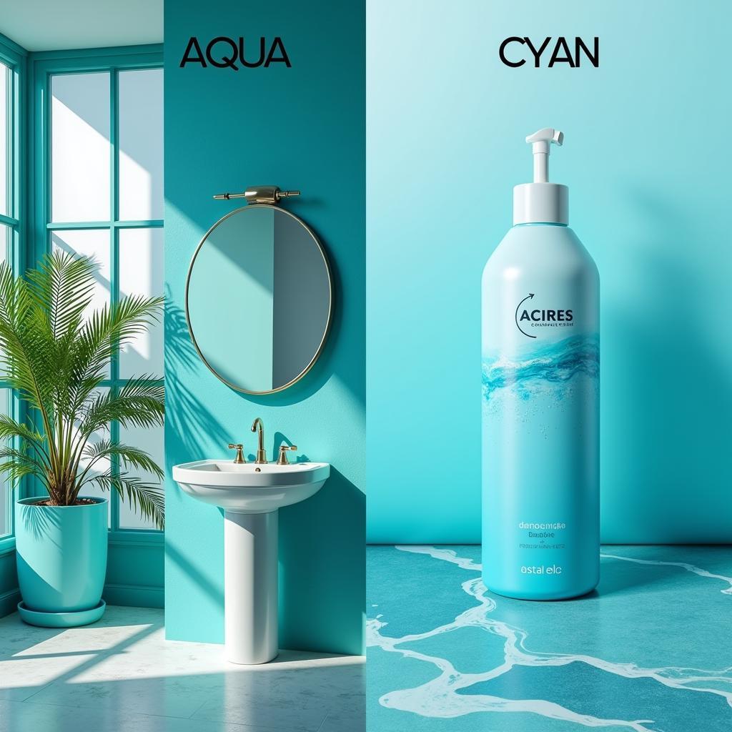 So sánh ứng dụng của Aqua và Cyan