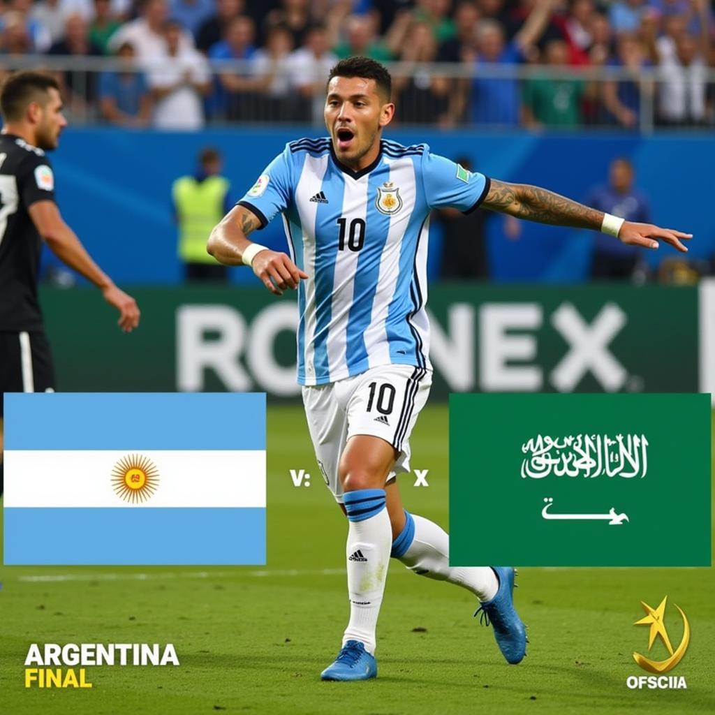 Kết quả Argentina vs Ả Rập Xê Út