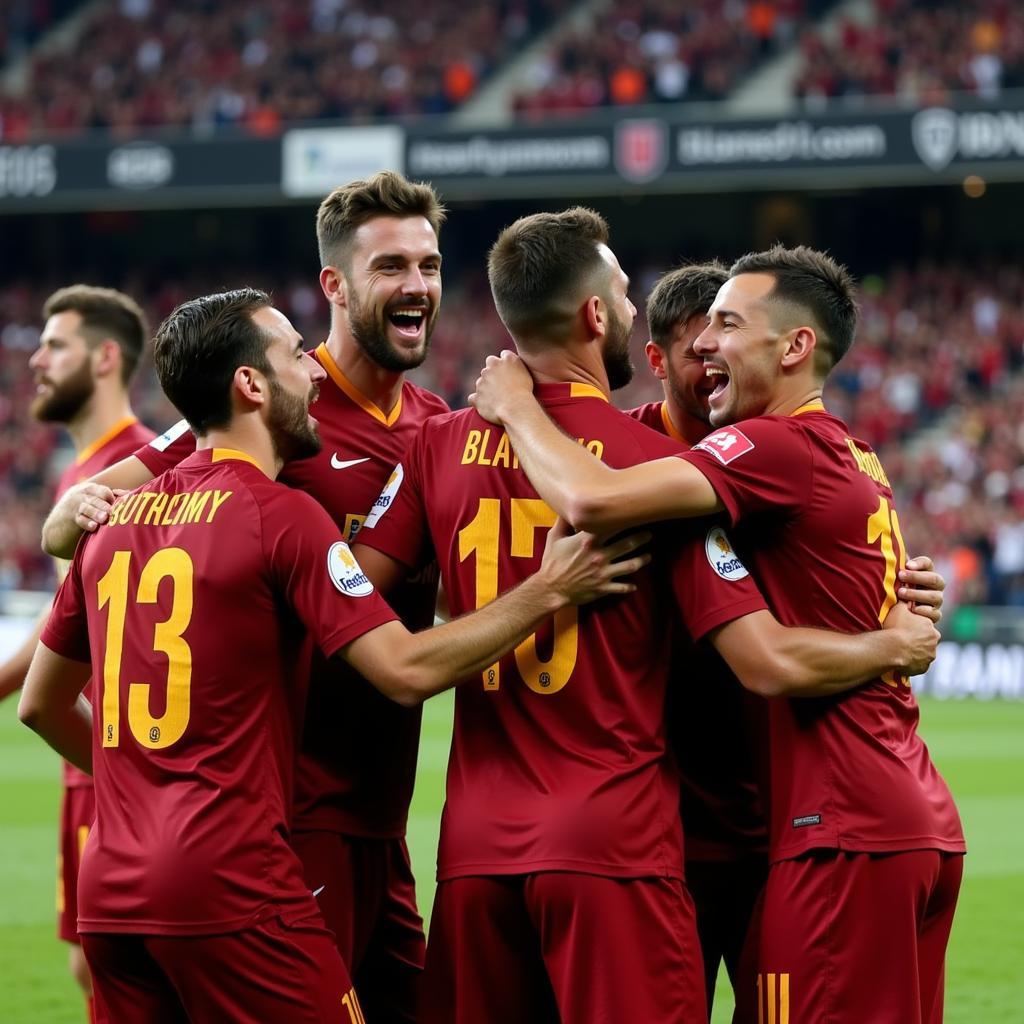 AS Roma có những chiến thắng ấn tượng gần đây.