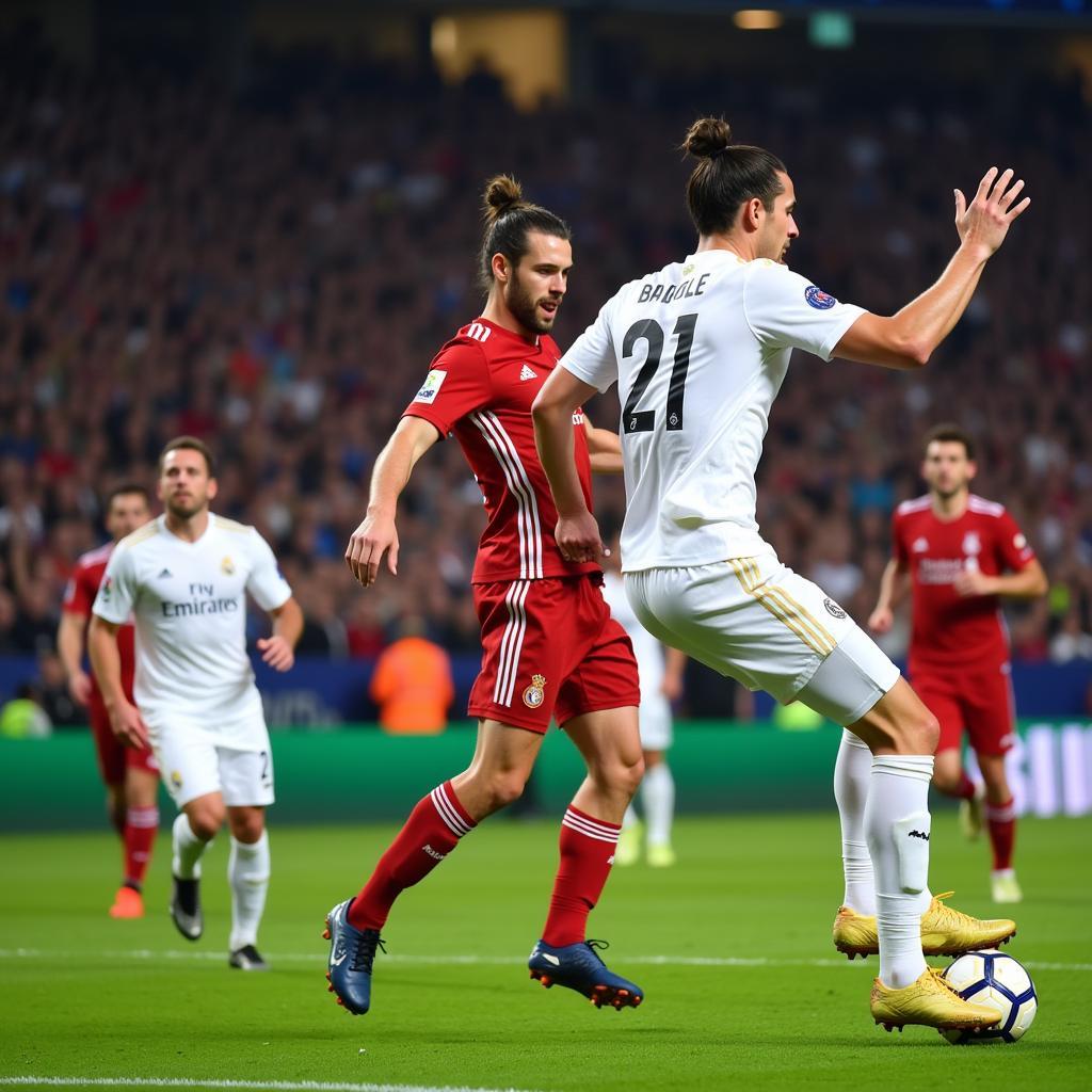 Bale Ghi Bàn Real Madrid vs Liverpool