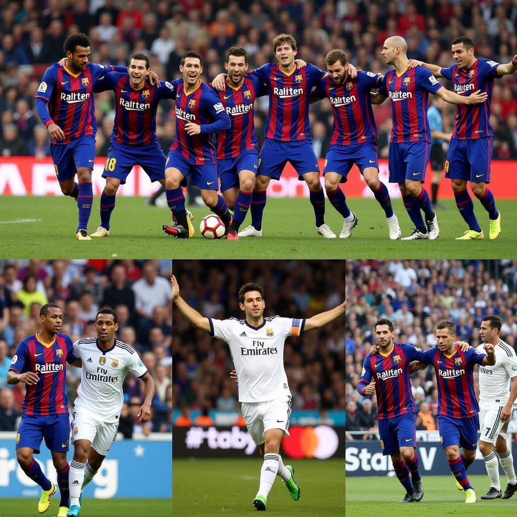 Những khoảnh khắc đáng nhớ trong trận đấu Barca vs Real 2014