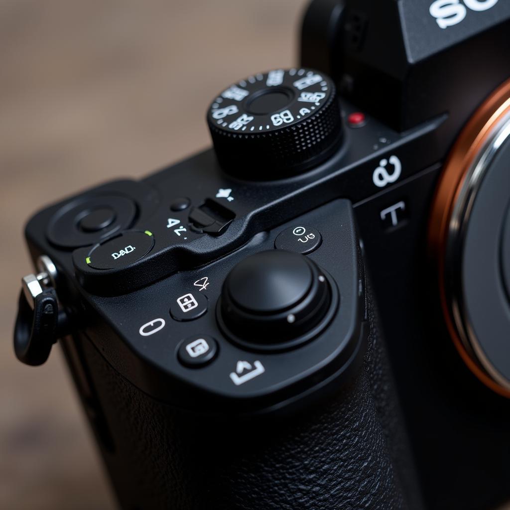 Bố cục nút bấm trên Sony a7iii