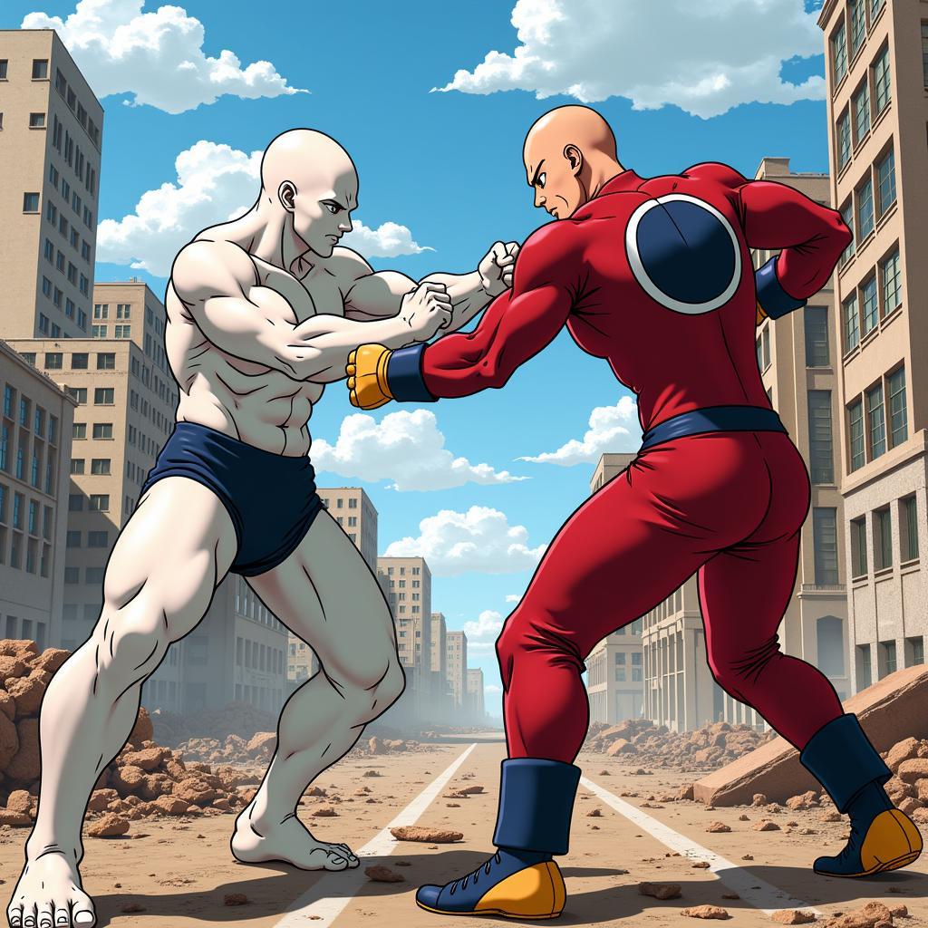 Buu vs Saitama: Đối Đầu Định Mệnh