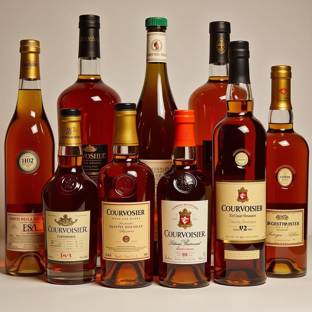 Các dòng sản phẩm Courvoisier