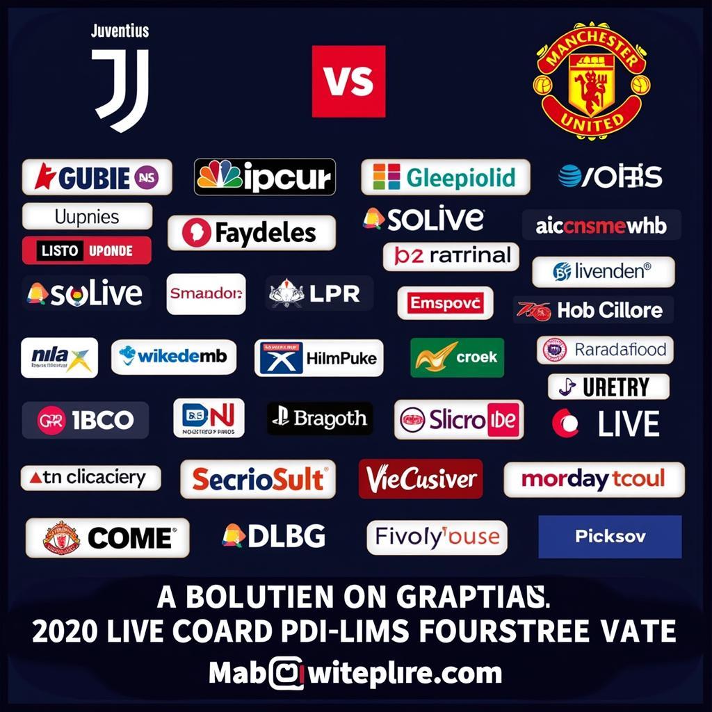 Các phương tiện truyền thông trực tiếp Juventus vs MU