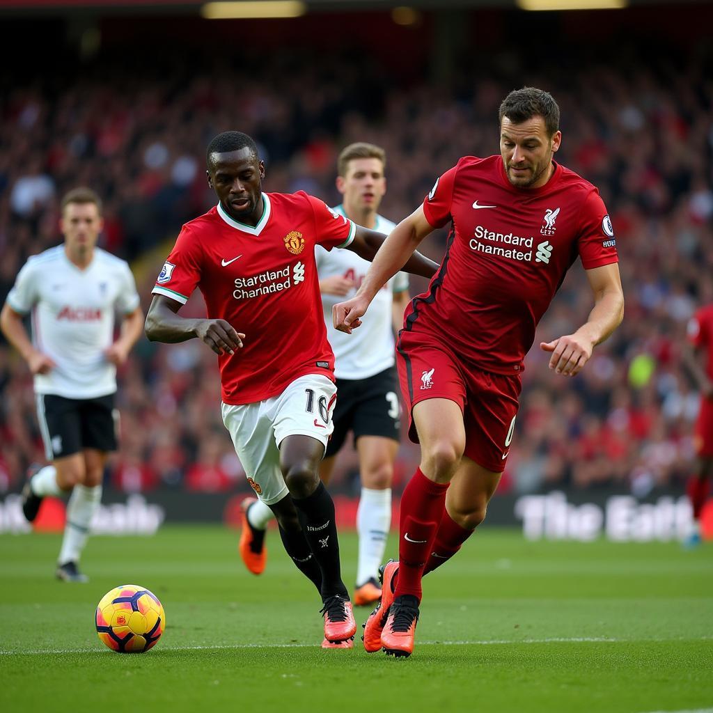 Cầu thủ MU và Liverpool