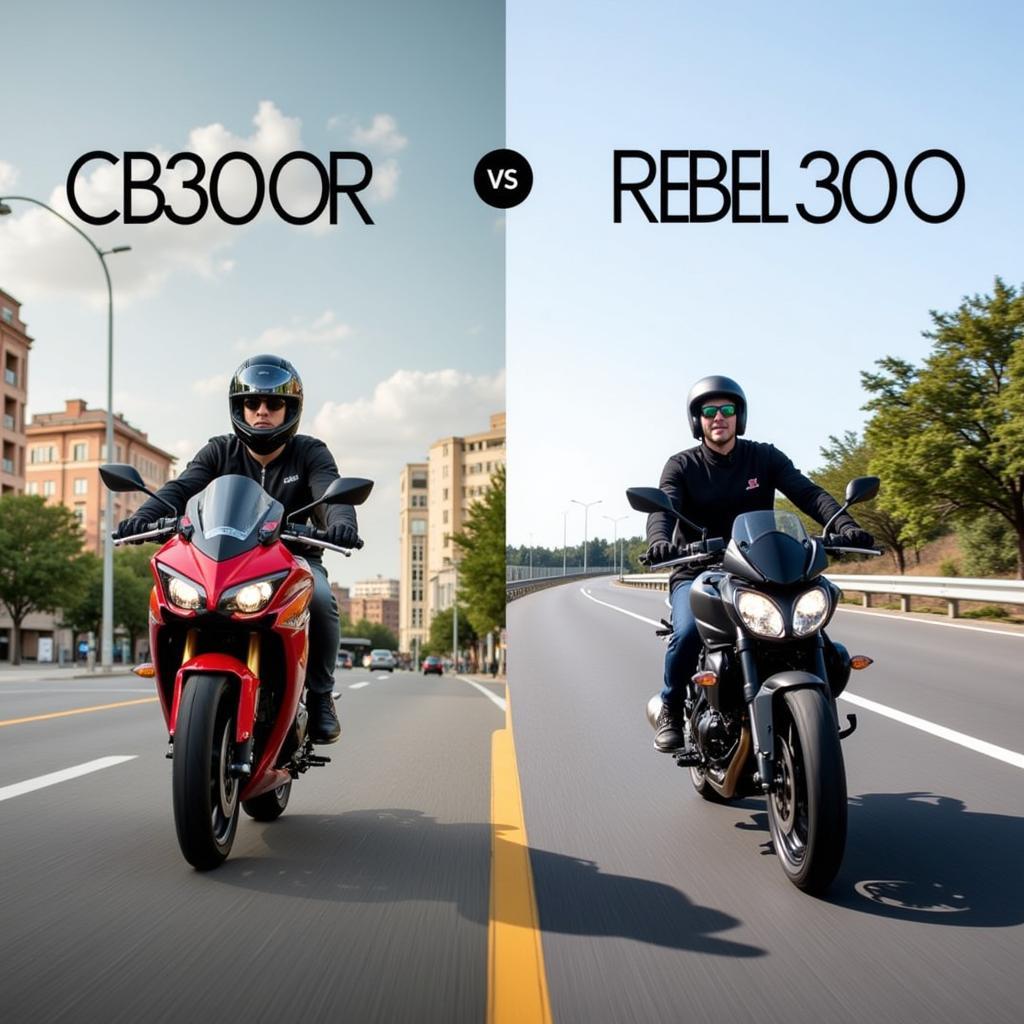 Trải nghiệm lái CB300R và Rebel 300