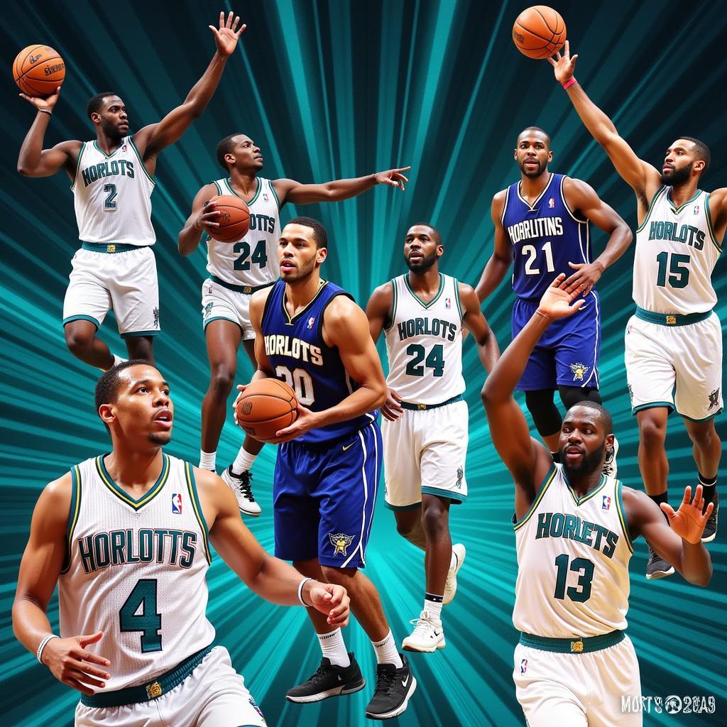 Charlotte Hornets đối đầu các đội thủ NBA