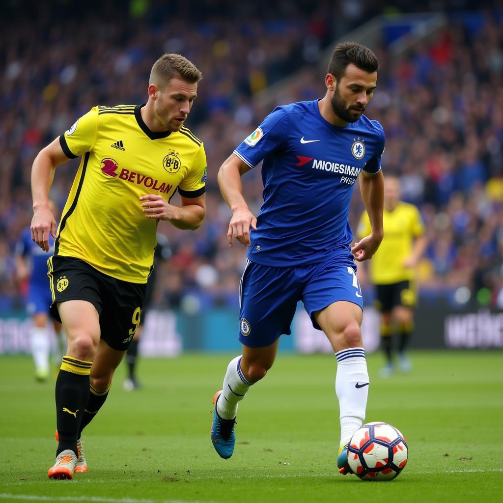 Chelsea vs Dortmund đối đầu đỉnh cao