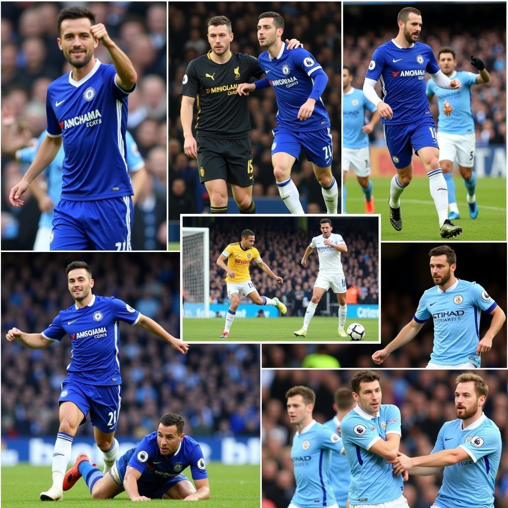 Lịch sử đối đầu Chelsea vs Man City: Những trận cầu kinh điển và đầy cảm xúc.