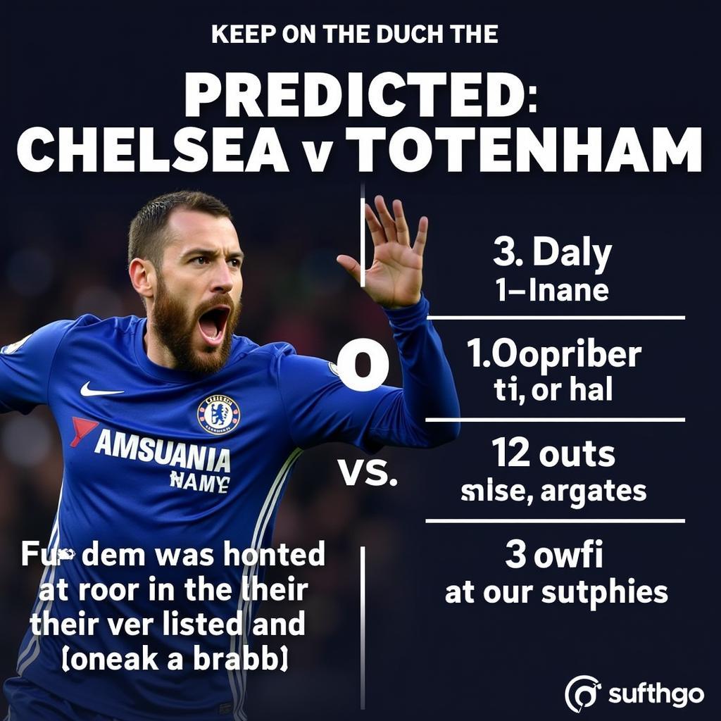 Chelsea vs Tottenham: Dự đoán kết quả