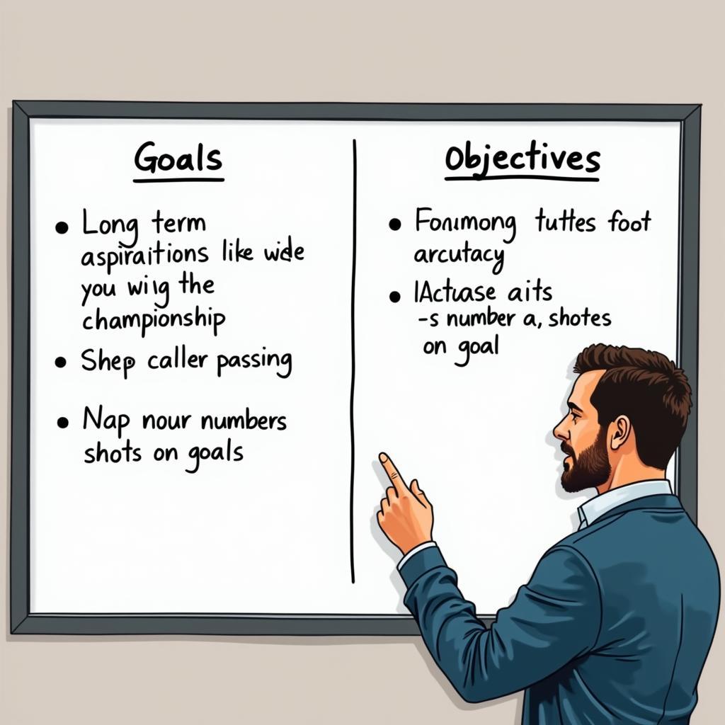 Chiến lược bóng đá: Goal vs Objective