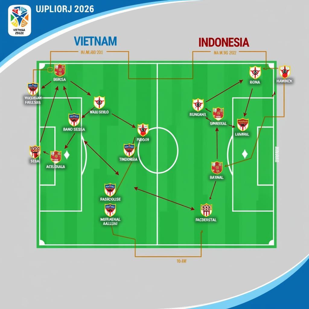 Chiến Thuật Việt Nam vs Indonesia Vòng Loại World Cup 2026