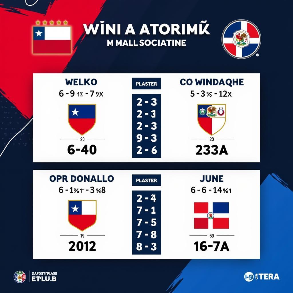 Dự đoán kết quả trận đấu Chile vs Dominican Republic