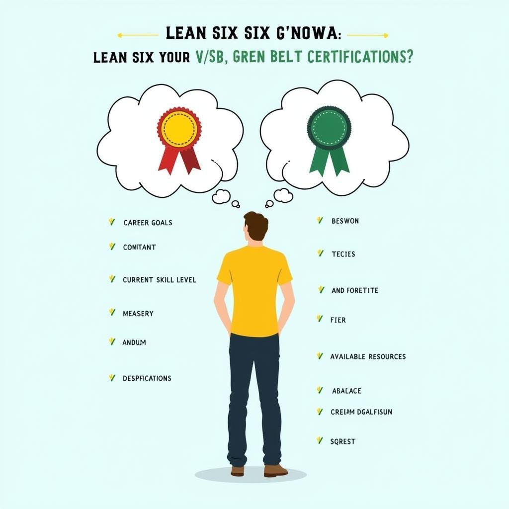 Chọn chứng chỉ Lean Six Sigma phù hợp